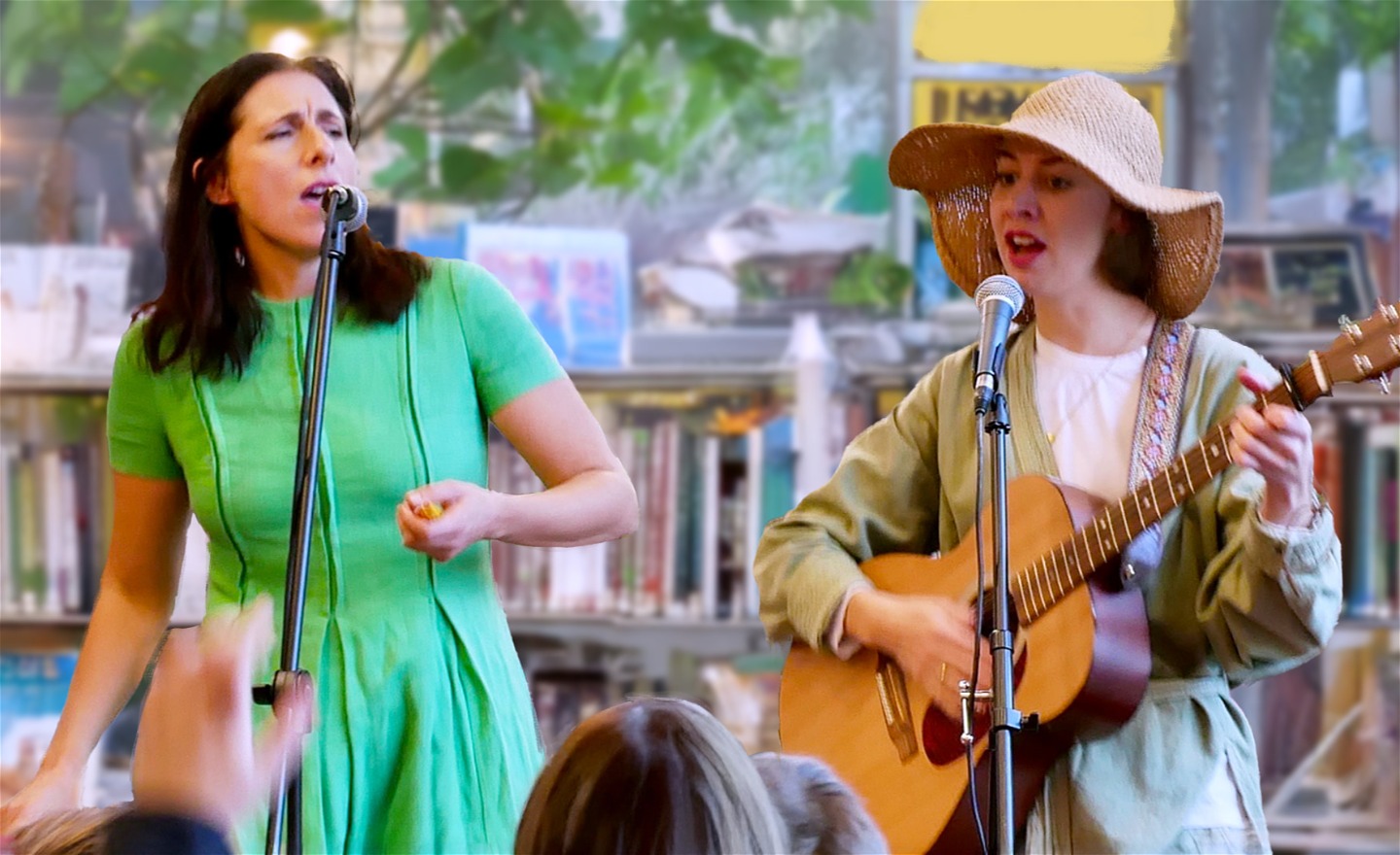 Anja Bigrell och Britta Persson