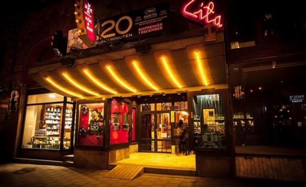 Biografen Zitas entré.