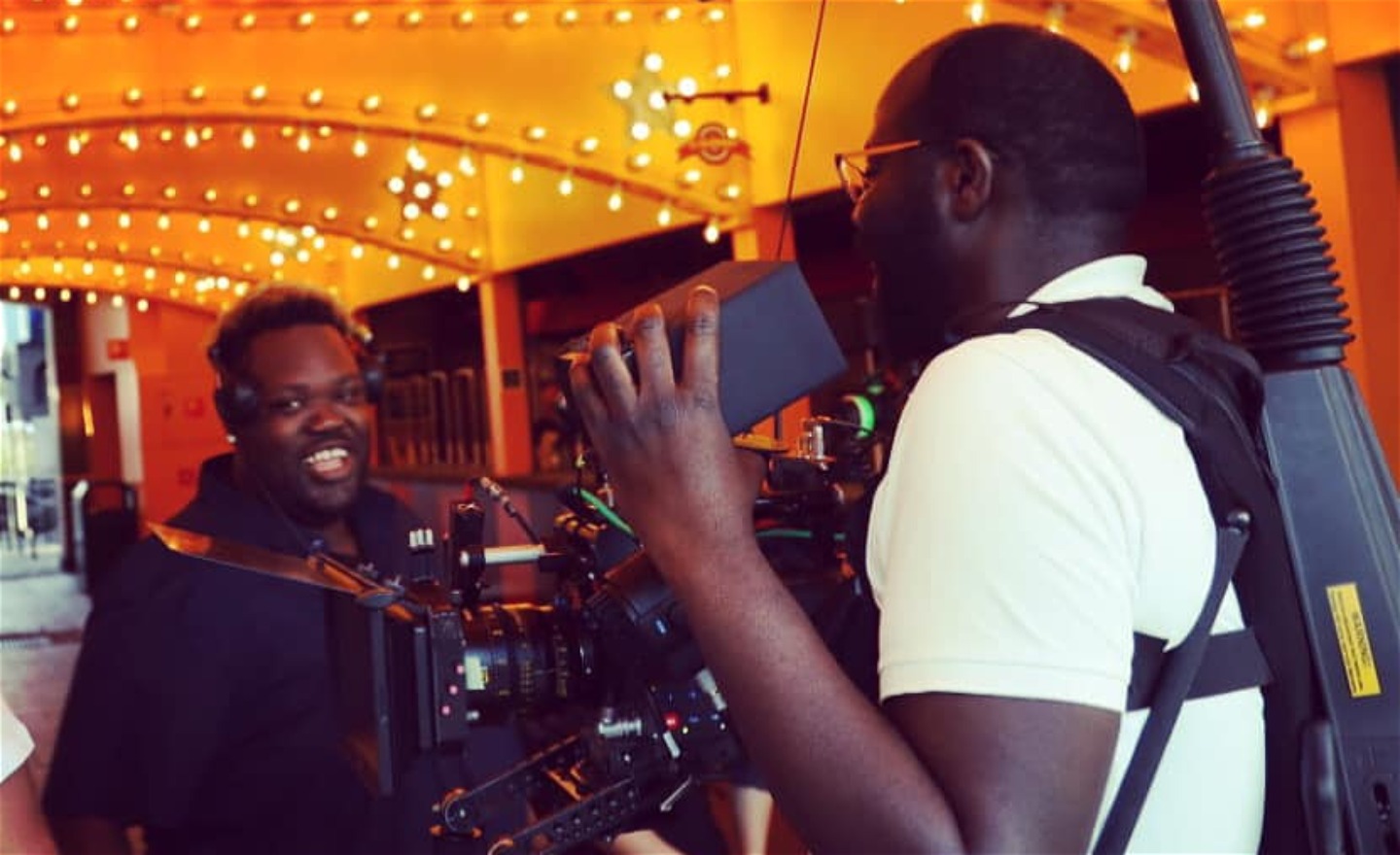 Långfilmsinspelning på Gröna Lund 