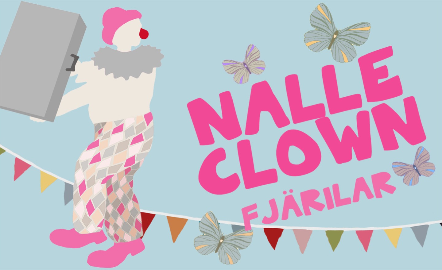 Nalle tecknad affisch