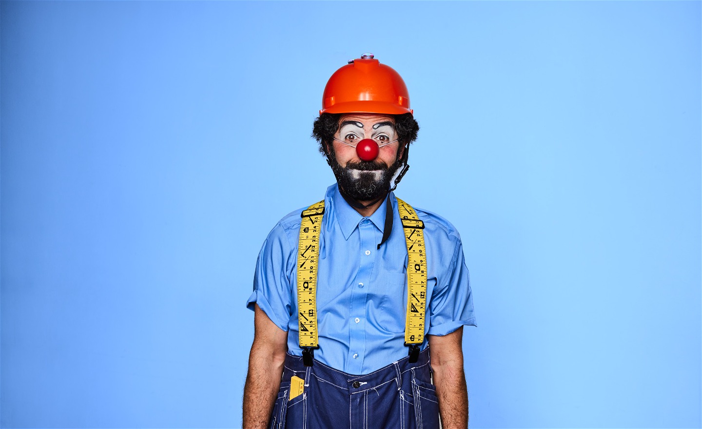 En glad clown 