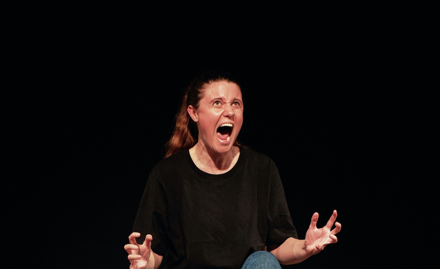 Foto av Astrid från föreställningen