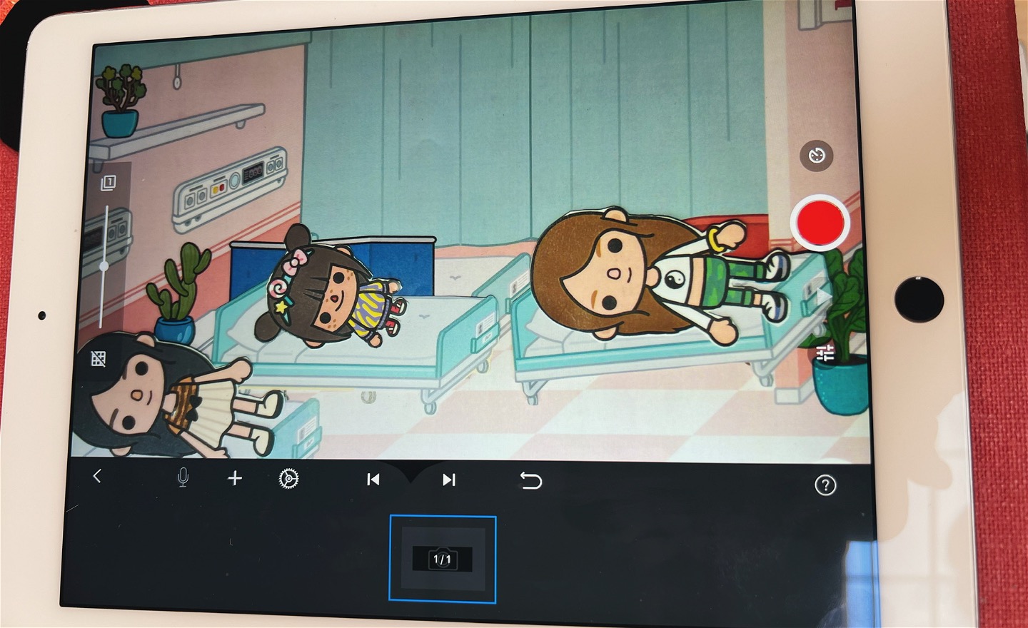 Eleverna har skapar karaktärer