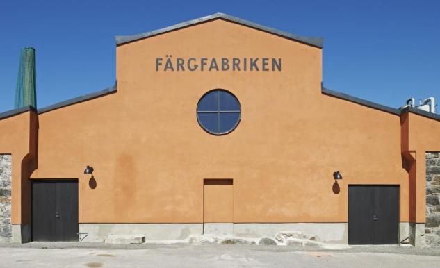 Bild på byggnaden Färgfabriken