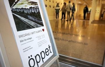 Gatuskylt med texten 