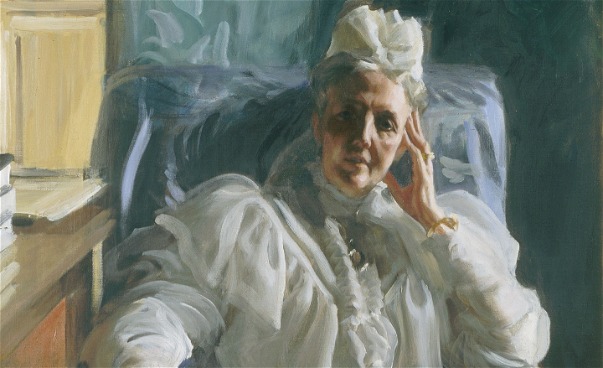 Porträtt i olja föreställande drottning Sophia