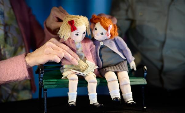 Föreställningsfoto Historien om Bodri