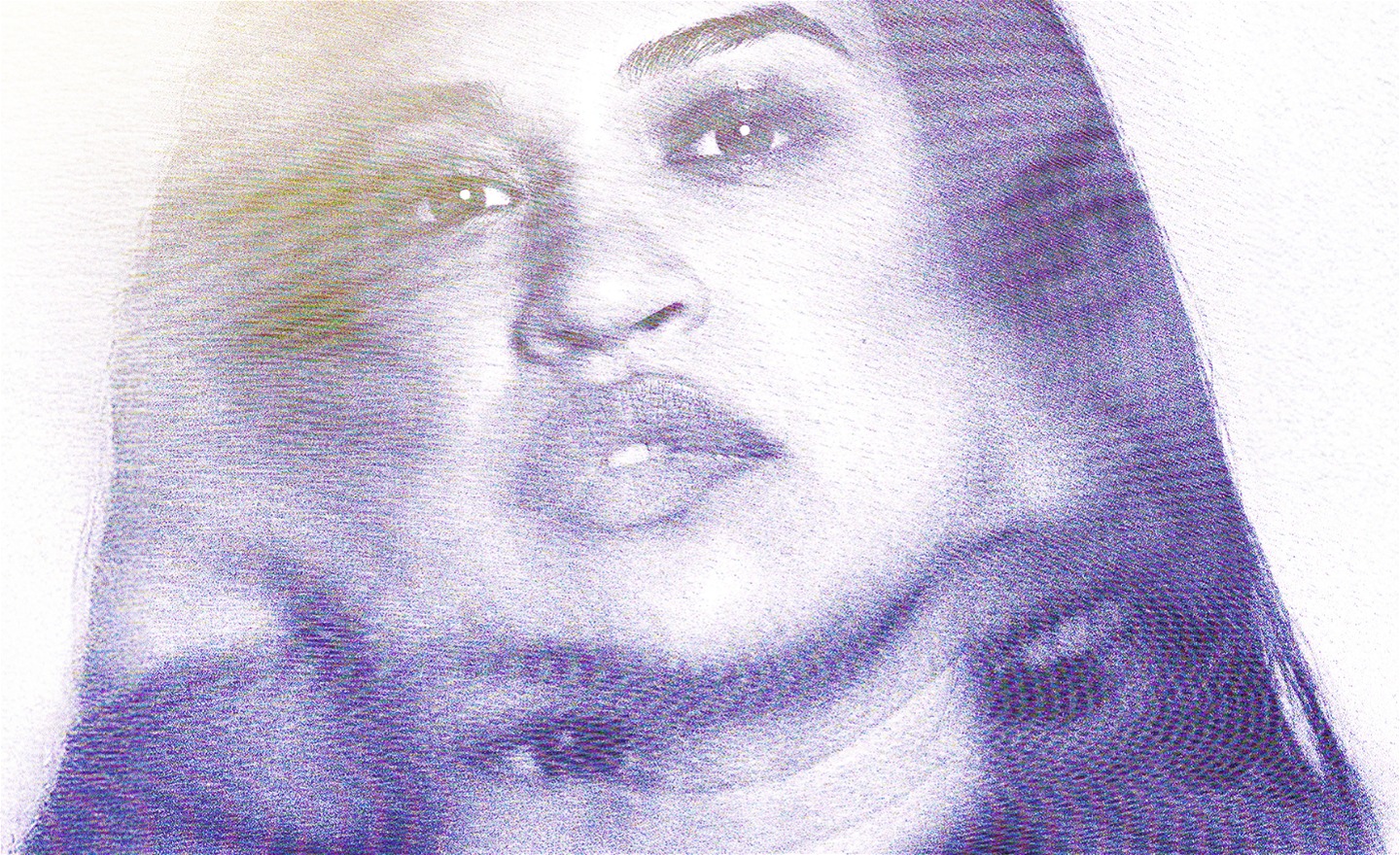 Porträtt av en ung kvinna