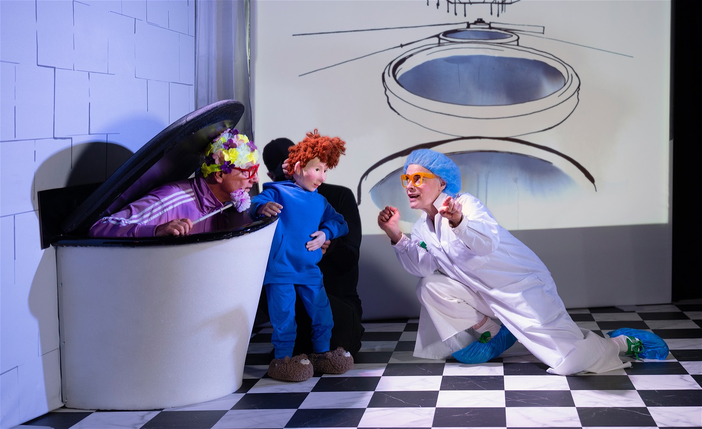 Closette, Alex och RenAta i Spola roll