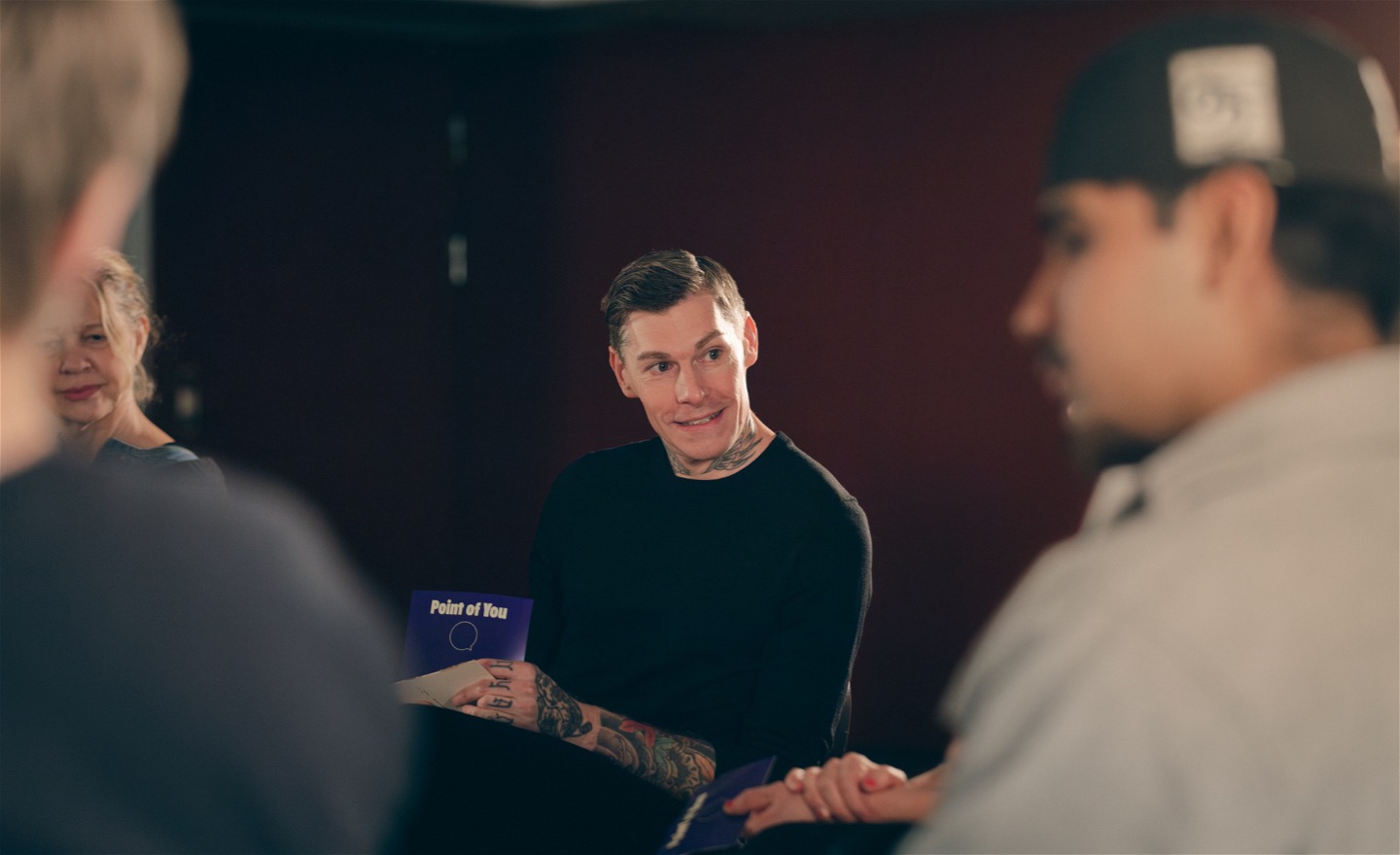 Niklas Mesaros är samtalsledare för Point of You